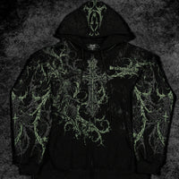 Sanctuary Oversized Zip-up Hoodie [DECAY]