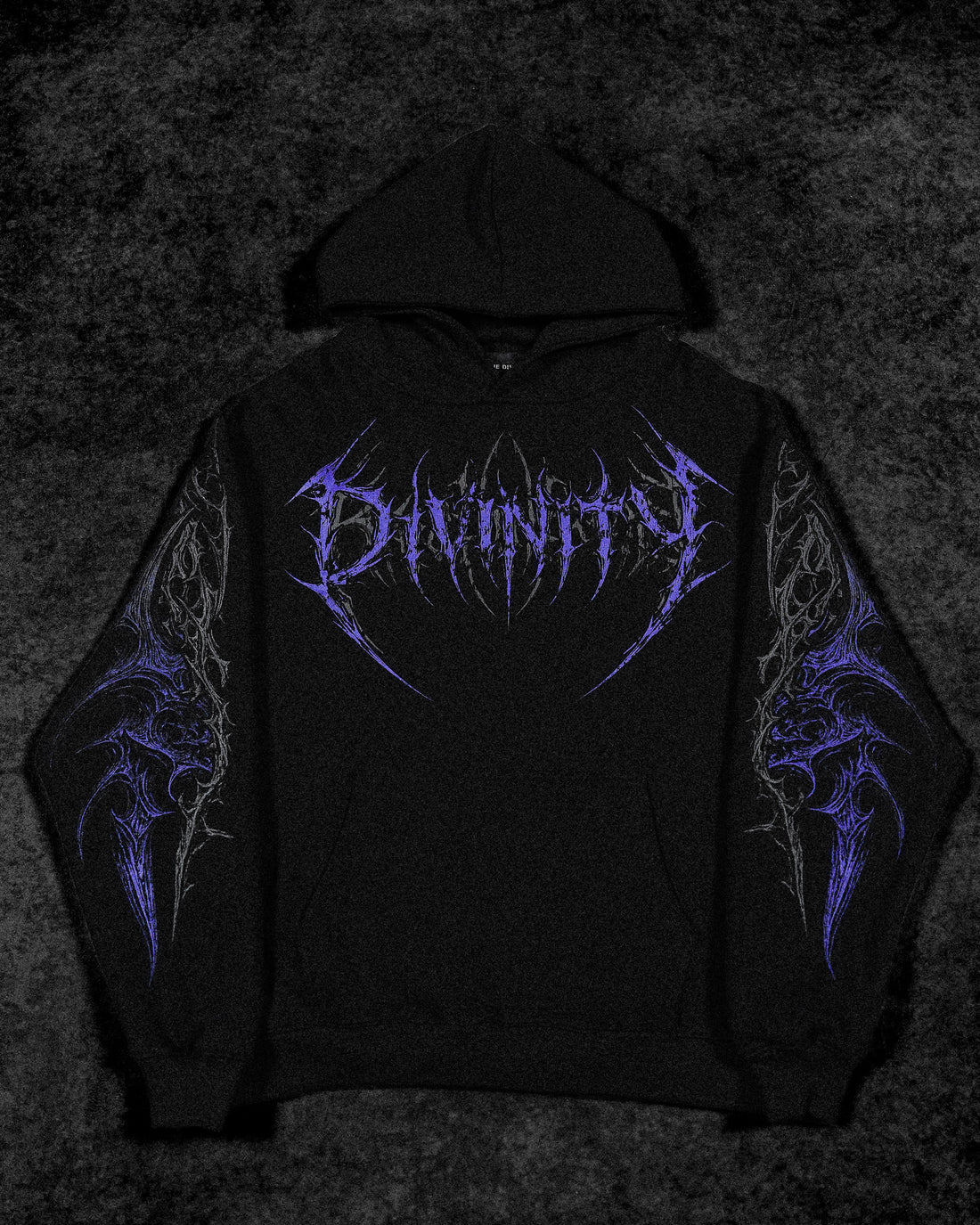Eclipse Oversized Pullover Hoodie [HOLLOW PURPLE]