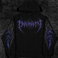 Eclipse Oversized Pullover Hoodie [HOLLOW PURPLE]