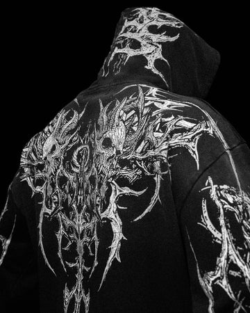 Nightreign Oversized pullover hoodie [SMOKE]