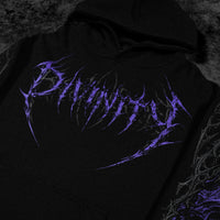 Eclipse Oversized Pullover Hoodie [HOLLOW PURPLE]