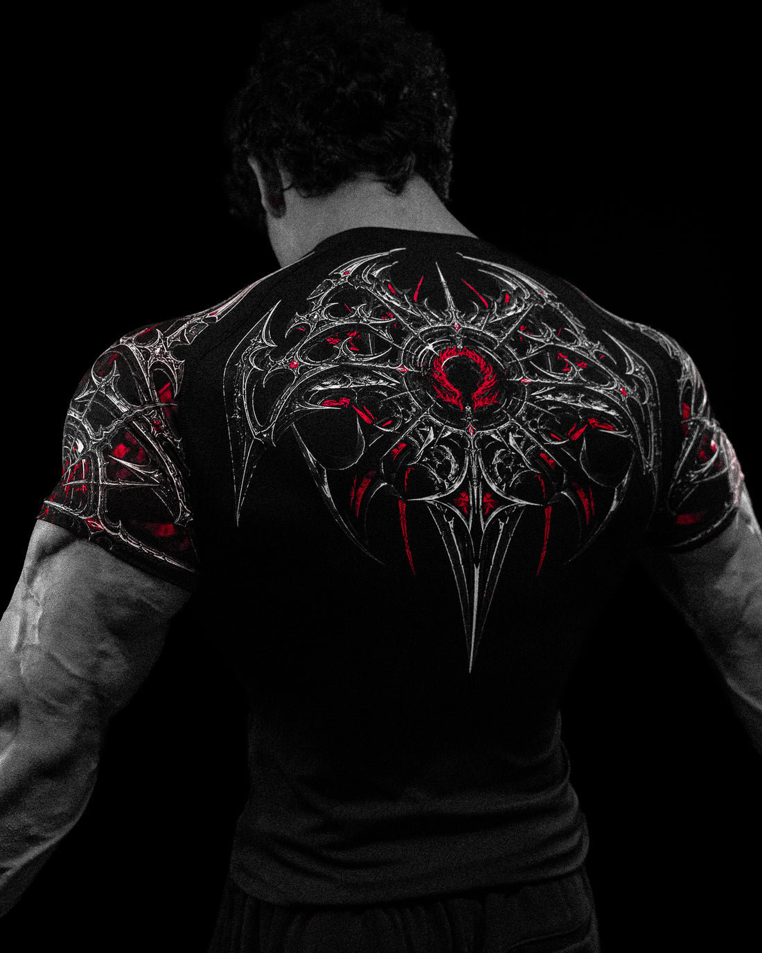 Void Tech™ BloodBorne shortsleeve Compression [HEAVENLY RED]