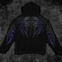 Eclipse Oversized Pullover Hoodie [HOLLOW PURPLE]