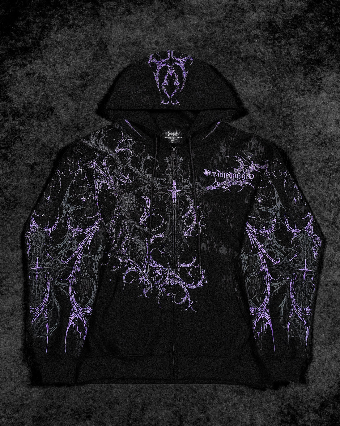 Sanctuary Oversized Zip-up Hoodie [REVENANT]