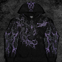 Sanctuary Oversized Zip-up Hoodie [REVENANT]