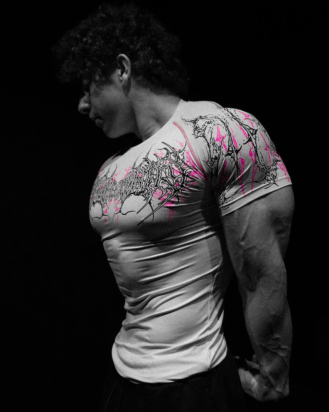 Void Tech™ Cyber Skeleton Compression [DIVINE PINK]
