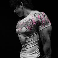 Void Tech™ Cyber Skeleton Compression [DIVINE PINK]