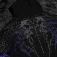 Eclipse Oversized Pullover Hoodie [HOLLOW PURPLE]
