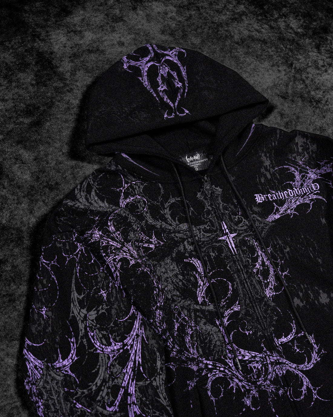 Sanctuary Oversized Zip-up Hoodie [REVENANT]