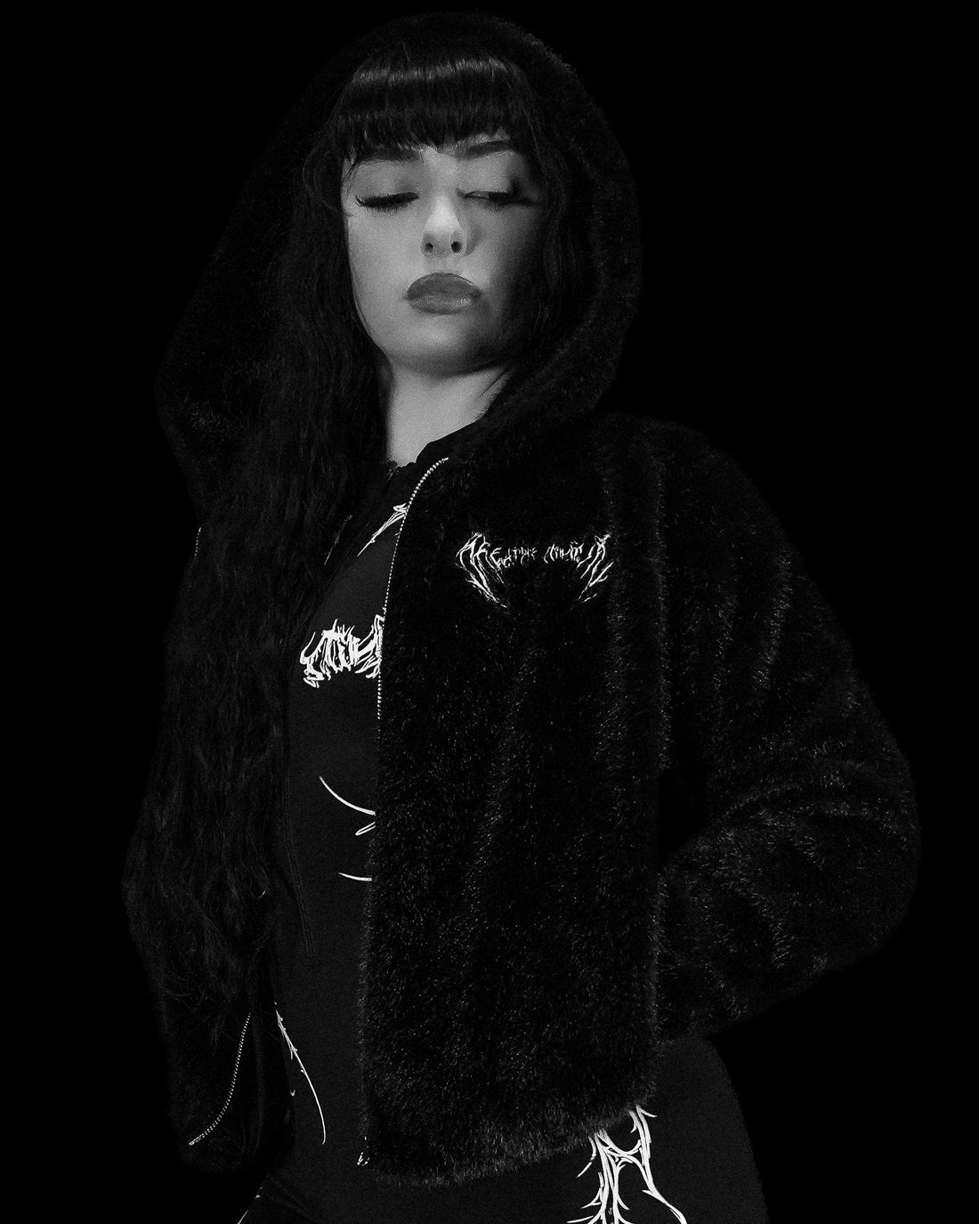 Women's Essential Fleece Jacket [VOID BLACK]