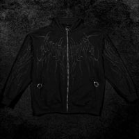 Obsidian Oversized Zip-up Jacket [DARKNESS]