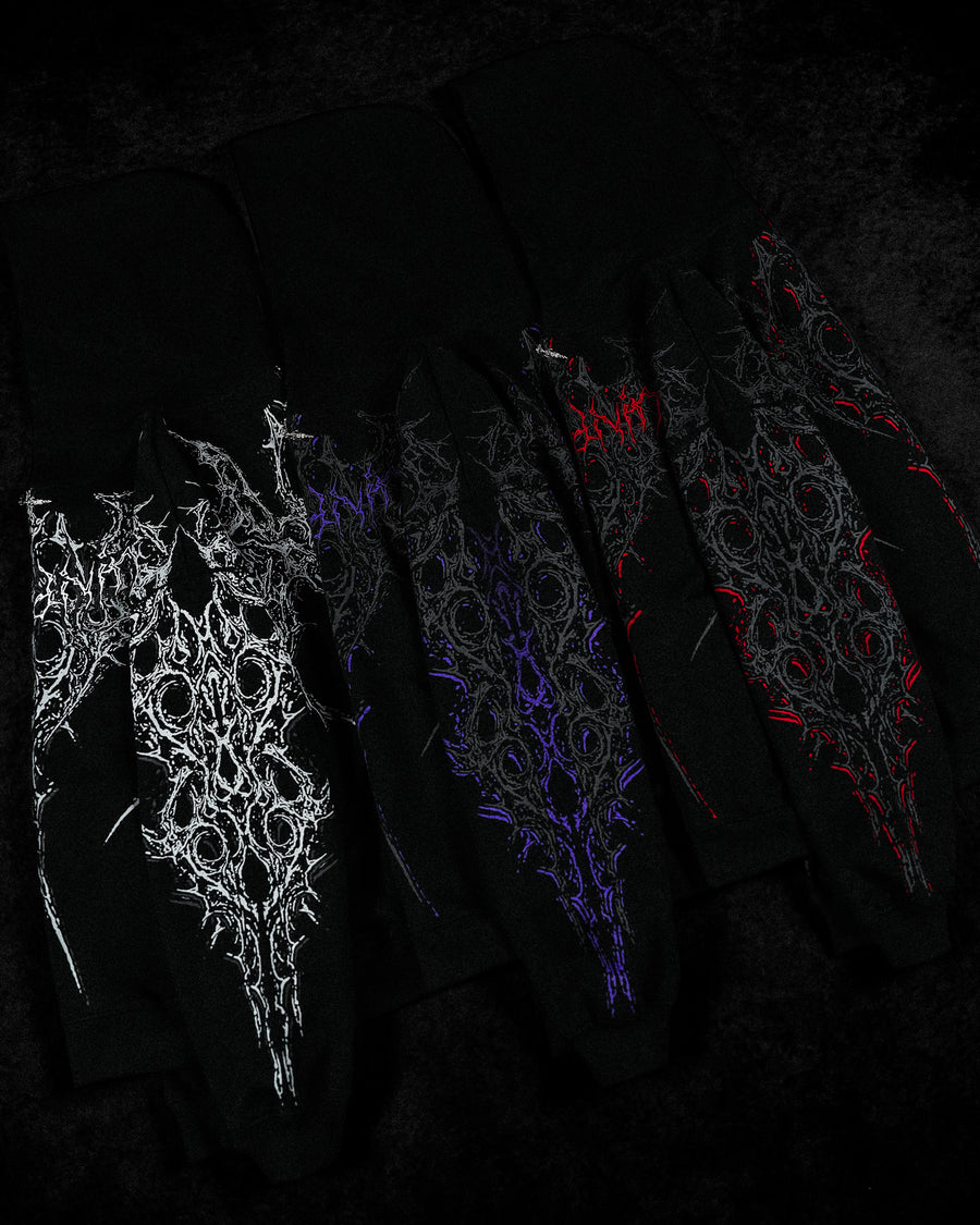 Nocturnal Oversized Zip-up Hoodie [VOID BLACK]