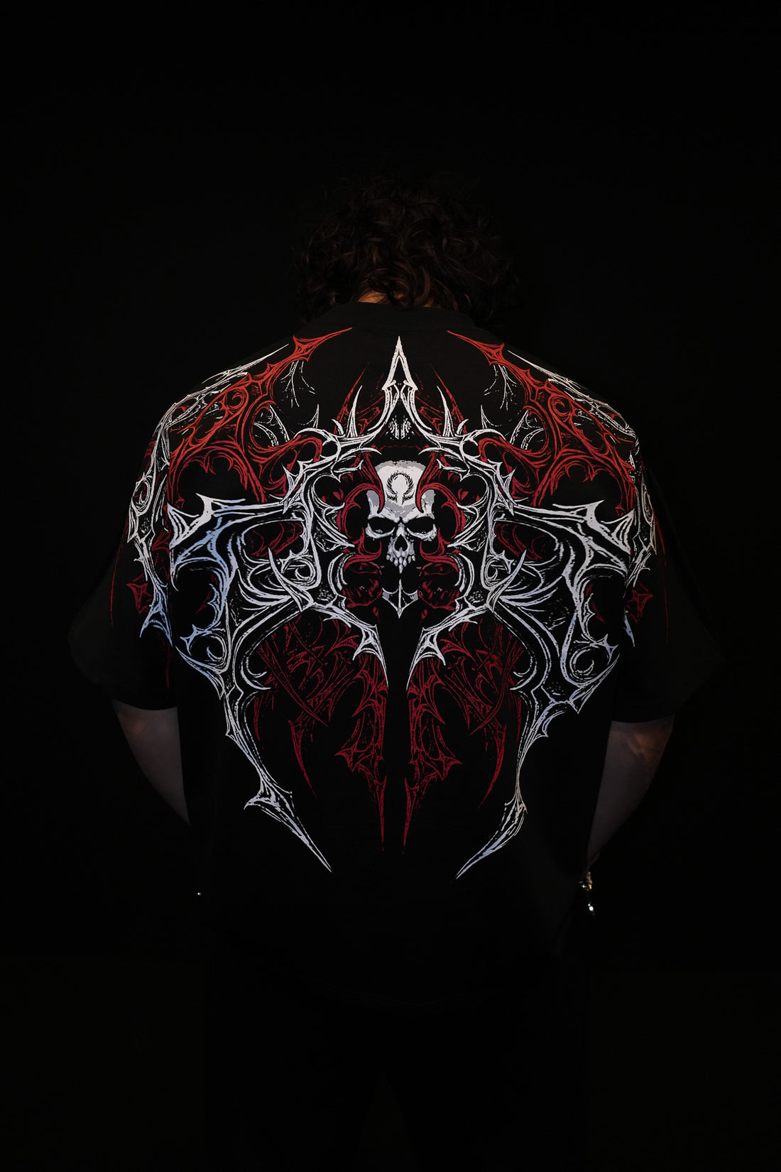 Deathwing Oversized T-shirt [HEAVENLY RED] MEN'S BF COLL 2025