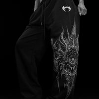 Women's Requiem Banana Shaped Uncuffed Sweatpants [VOID BLACK]
