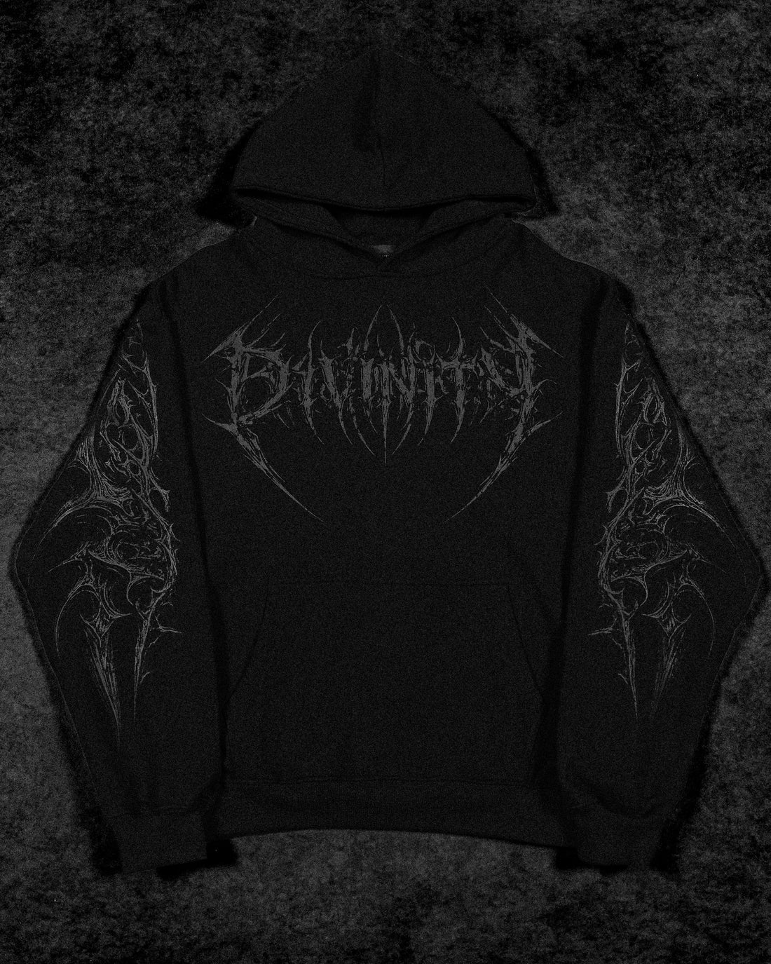 Eclipse Oversized Pullover Hoodie [DARKNESS]