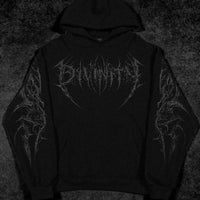 Eclipse Oversized Pullover Hoodie [DARKNESS]
