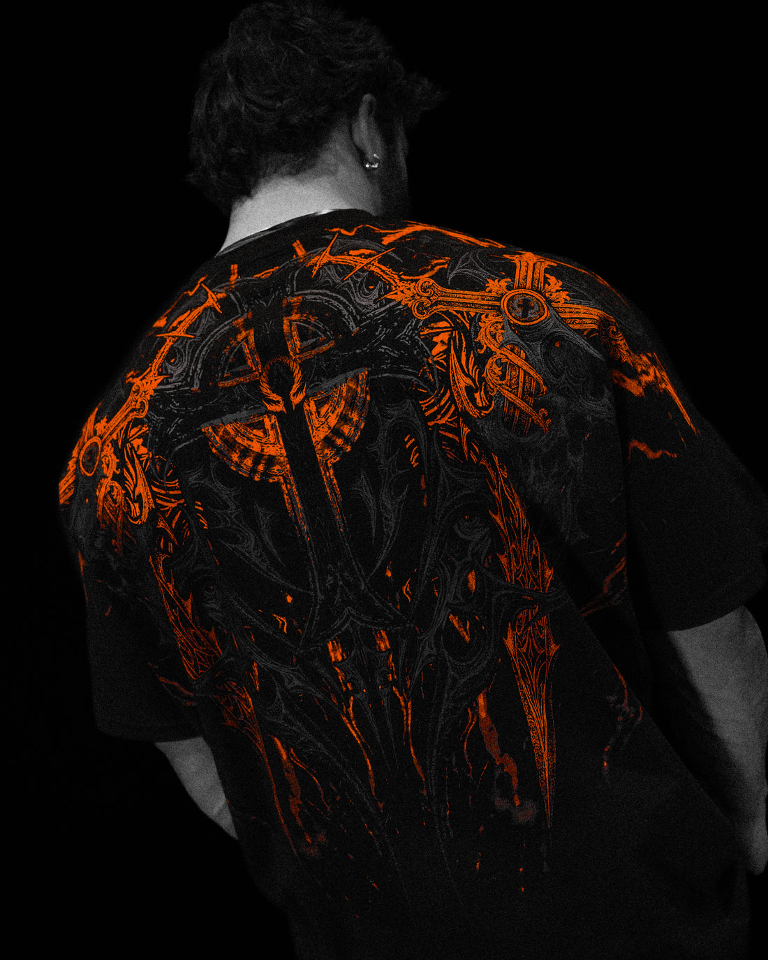 Resurrection Oversized T-shirt [SCORCH]