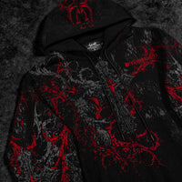 Sanctuary Oversized Zip-up Hoodie [NIGHTMARE]