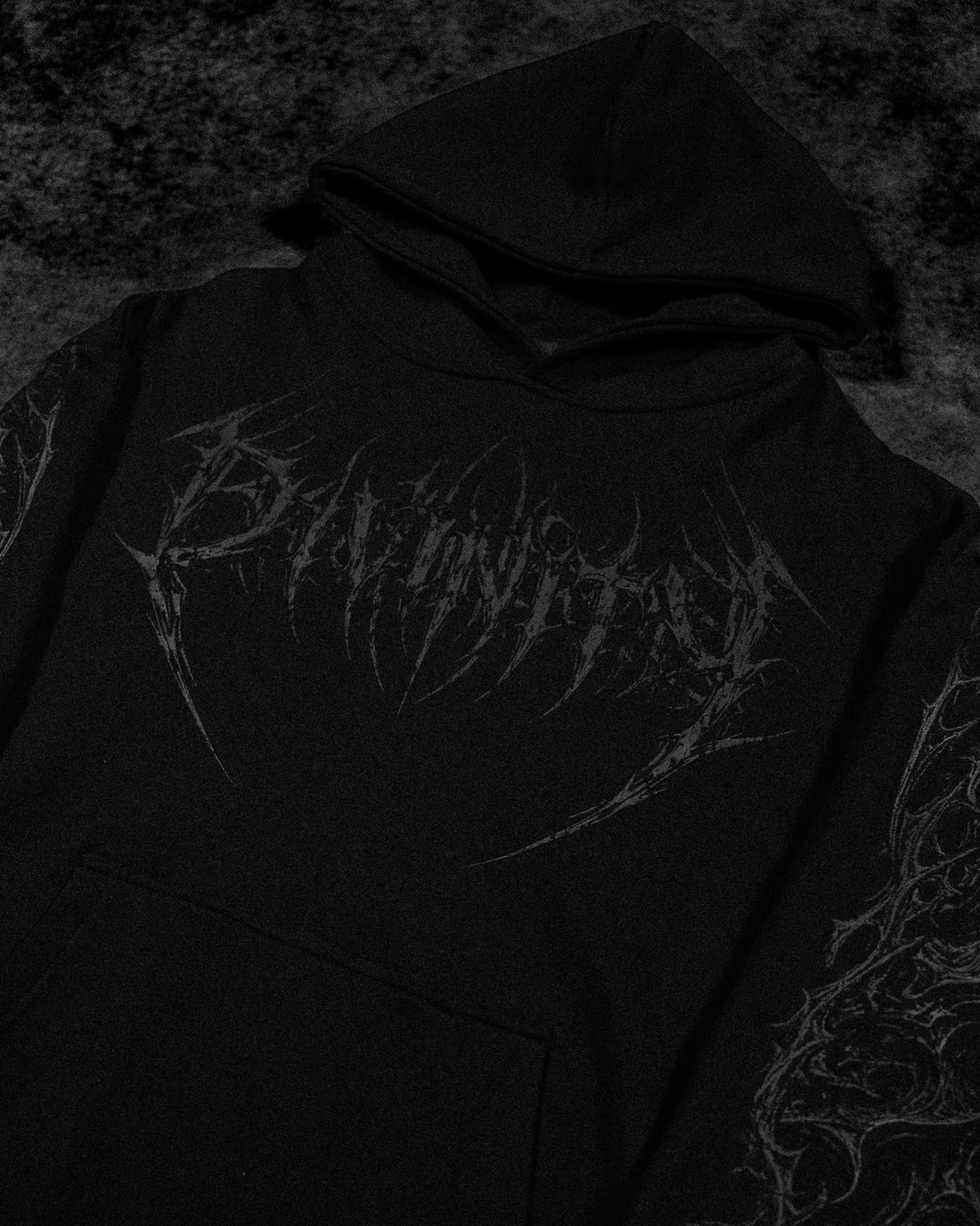 Eclipse Oversized Pullover Hoodie [DARKNESS]