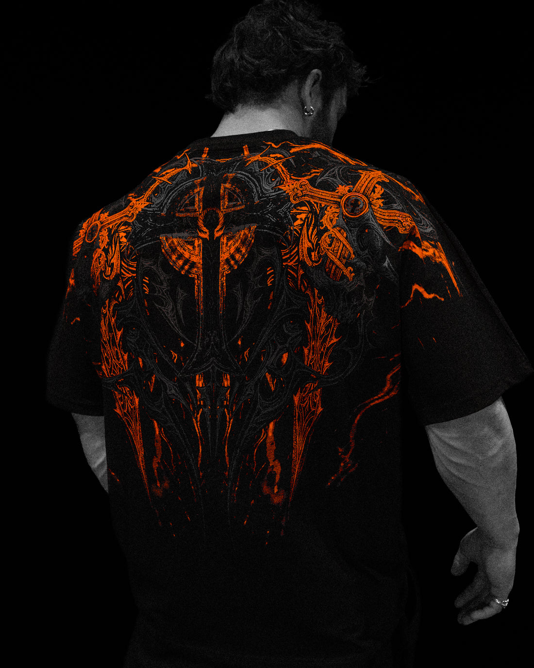 Resurrection Oversized T-shirt [SCORCH]