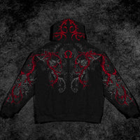 Sanctuary Oversized Zip-up Hoodie [NIGHTMARE]