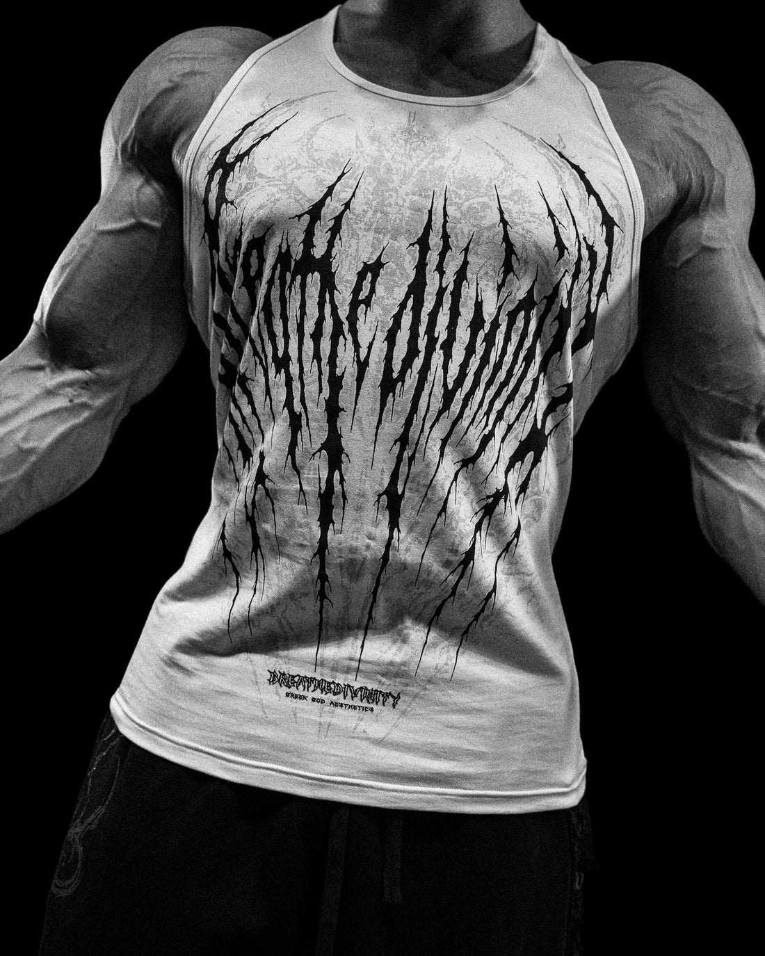 Nightfall Bodybuilding Stringer [DIVINE WHITE]