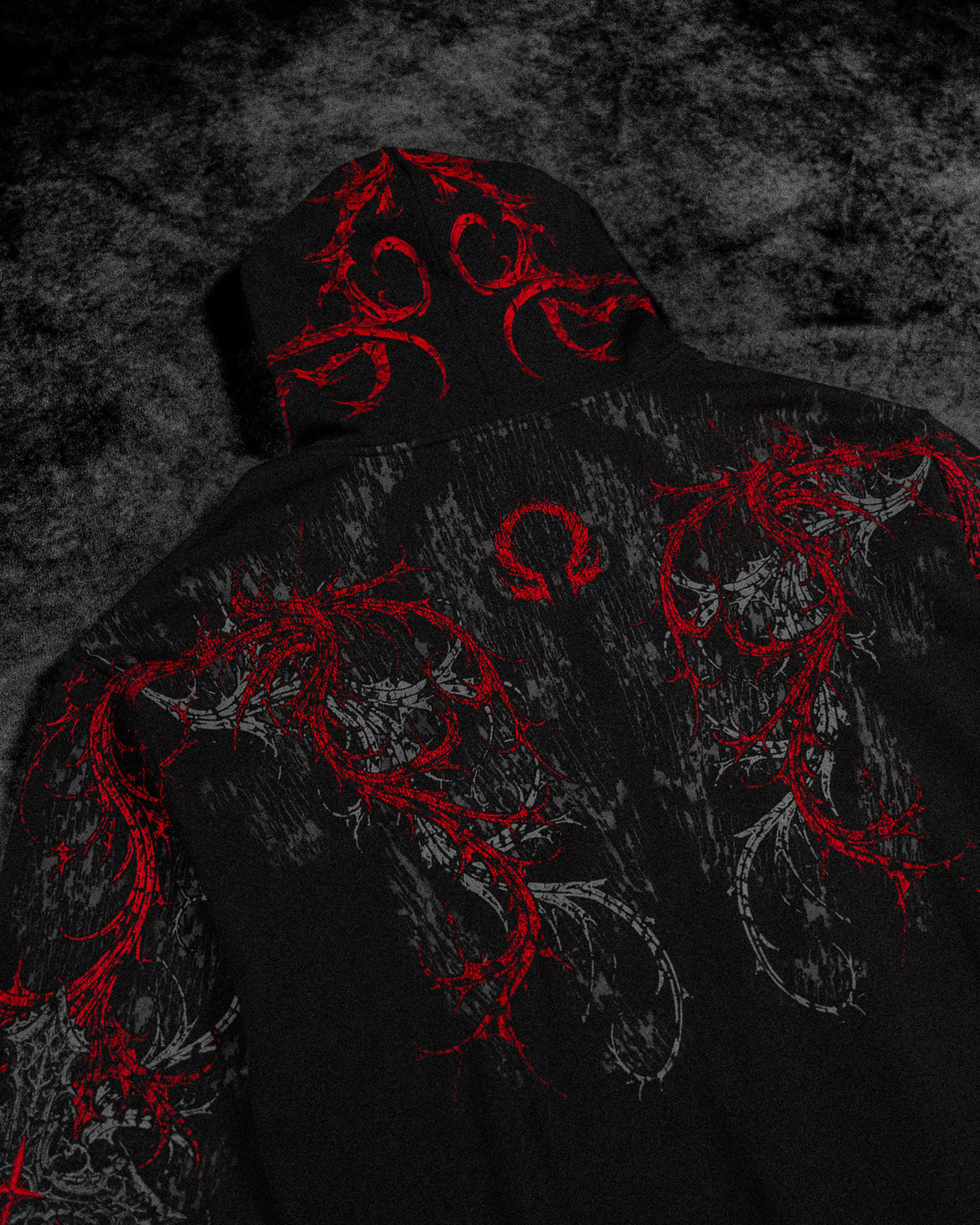 Sanctuary Oversized Zip-up Hoodie [NIGHTMARE]