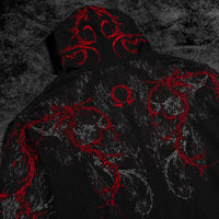 Sanctuary Oversized Zip-up Hoodie [NIGHTMARE]