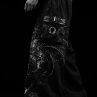 Dark Forge Tarnished Oversized Cargos [VOID BLACK]