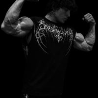 Heaven's Gate Cut-off Tee  [VOID BLACK]