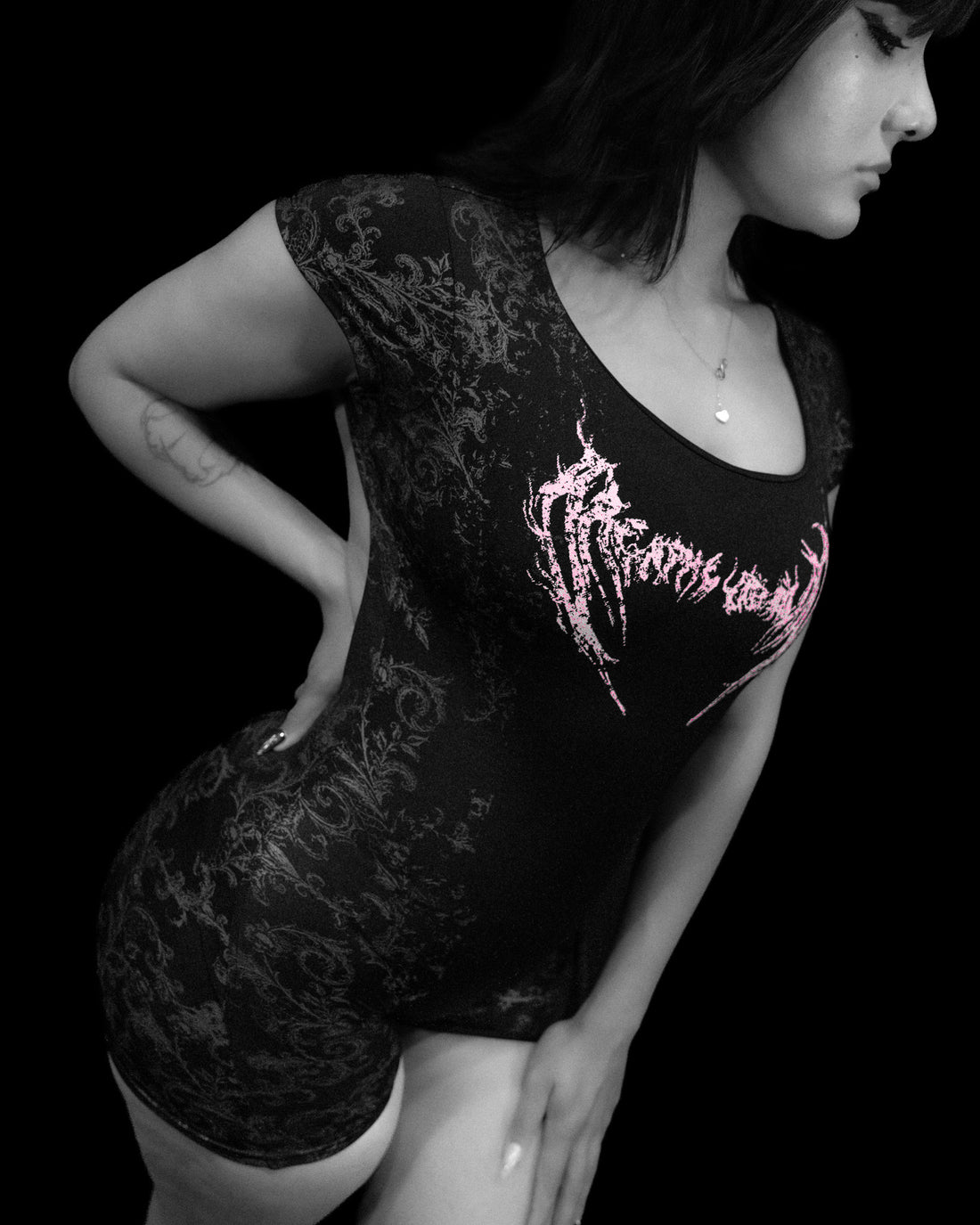 Women's Void Tech™ Regalia Open Back Bodysuit [BLOSSOM PINK]