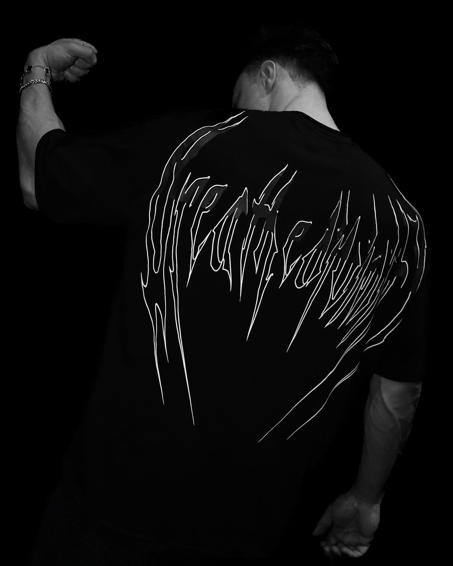 Comfort Oversized Lightweight T-shirt [VOID BLACK]