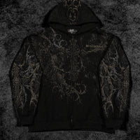 Sanctuary Oversized Zip-up Hoodie [WITHER]