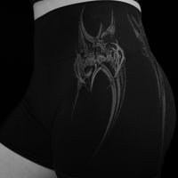 Womens Void Tech™ Valkyrie Seamless Shorts [DARKNESS]