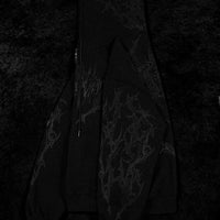Deathwing Oversized Zip-up Hoodie [DARKNESS]