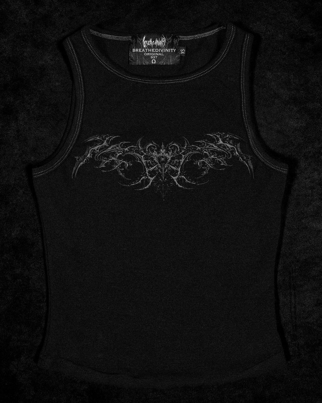 Women's Chaos Ribbed Tank Top [CEMENT]