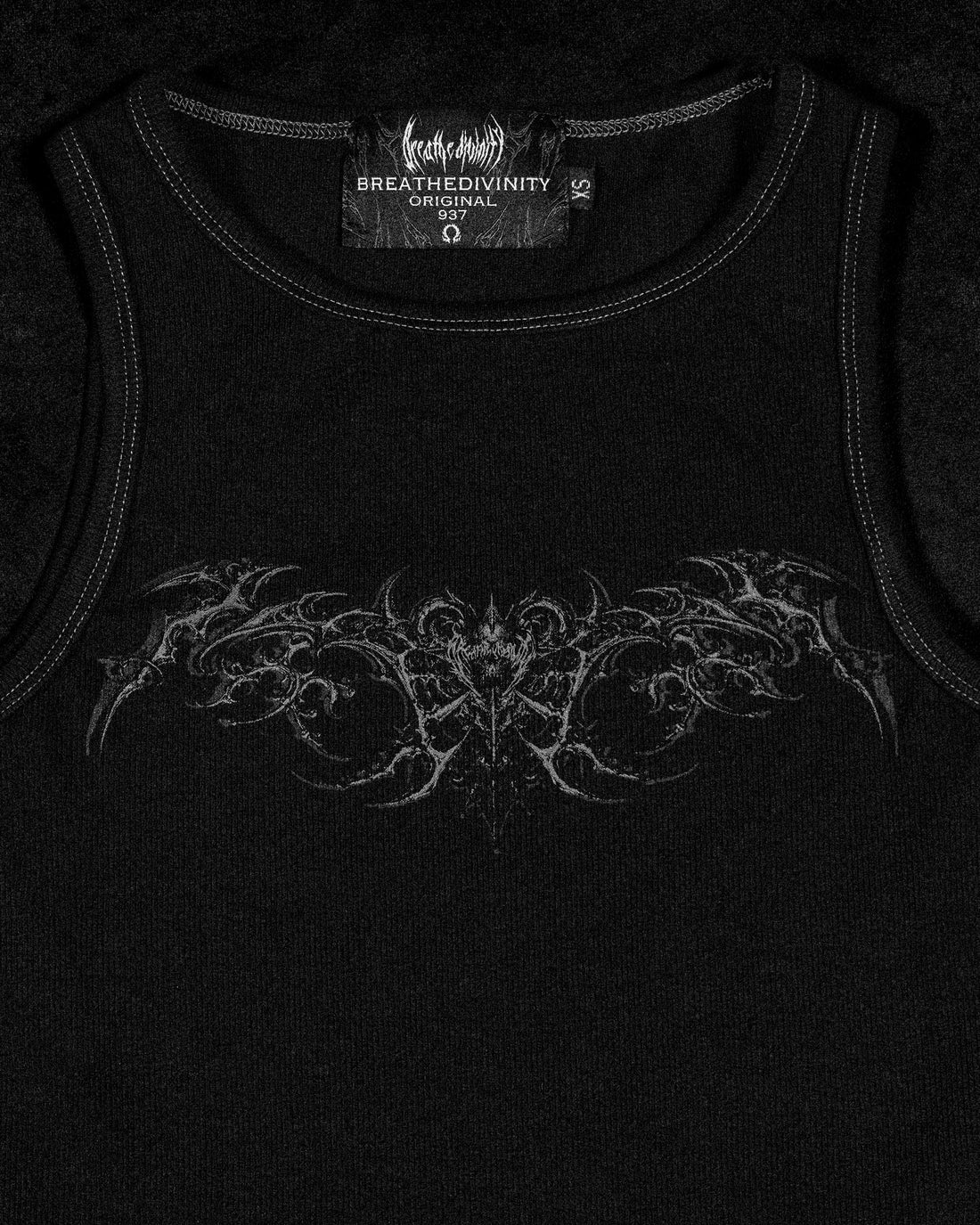 Women's Chaos Ribbed Tank Top [CEMENT]