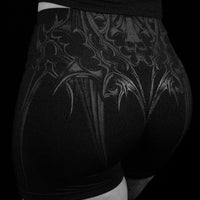 Womens Void Tech™ Valkyrie Seamless Shorts [DARKNESS]