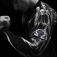 Void Tech™  Fallen Knight longsleeve Compression [HOLLOW PURPLE]