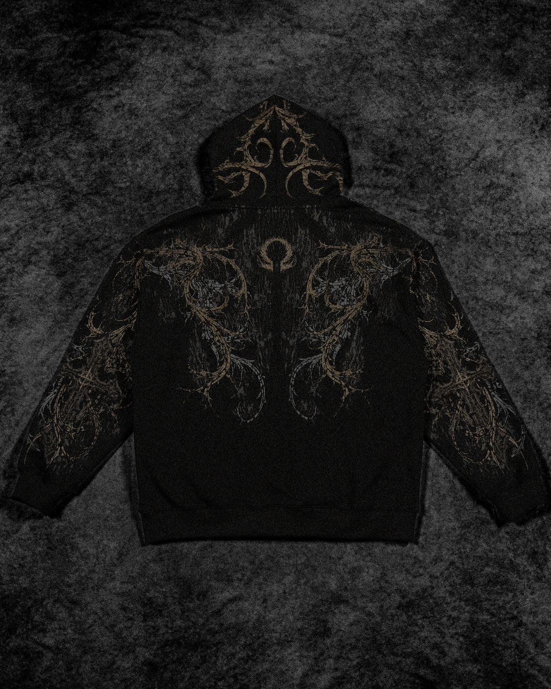 Sanctuary Oversized Zip-up Hoodie [WITHER]