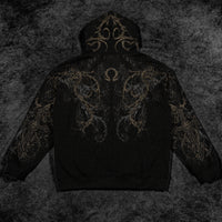 Sanctuary Oversized Zip-up Hoodie [WITHER]