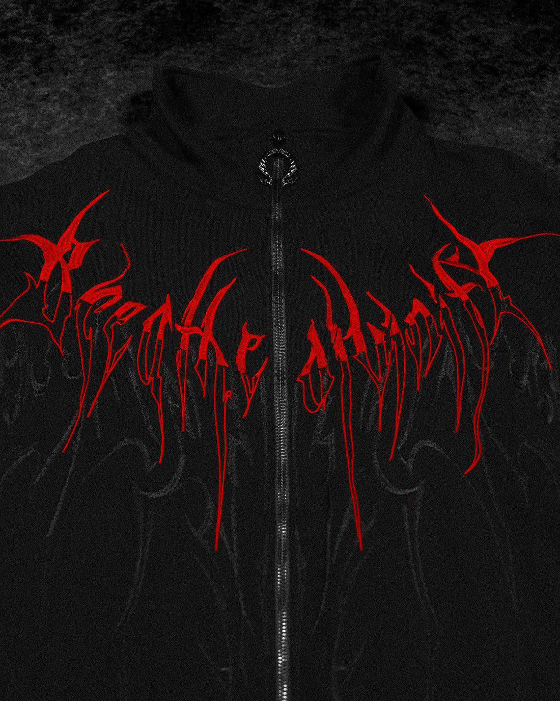 Obsidian Oversized Zip-up Jacket [NIGHTMARE]