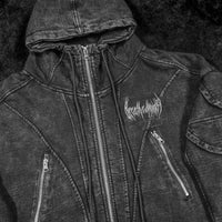 Mercenary Tactical Oversized Full-Zip Hoodie [VINTAGE]