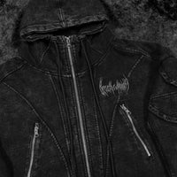 Mercenary Tactical Oversized Full-Zip Hoodie [GHOST]