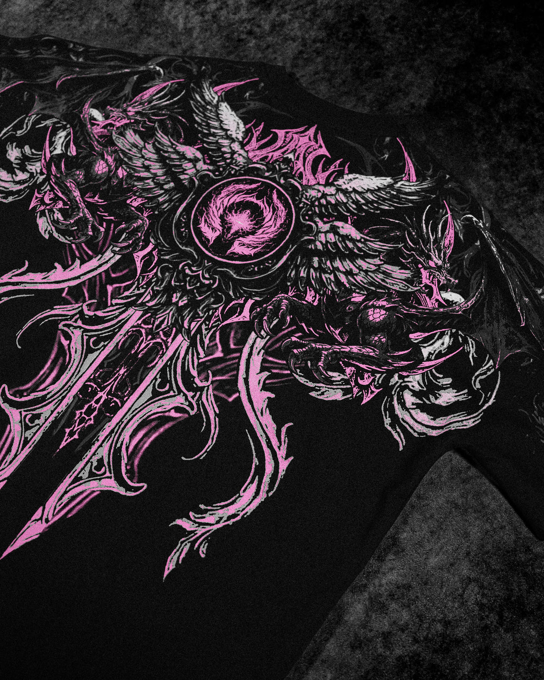 Seraphim Oversized T-SHIRT [BLOSSOM PINK]