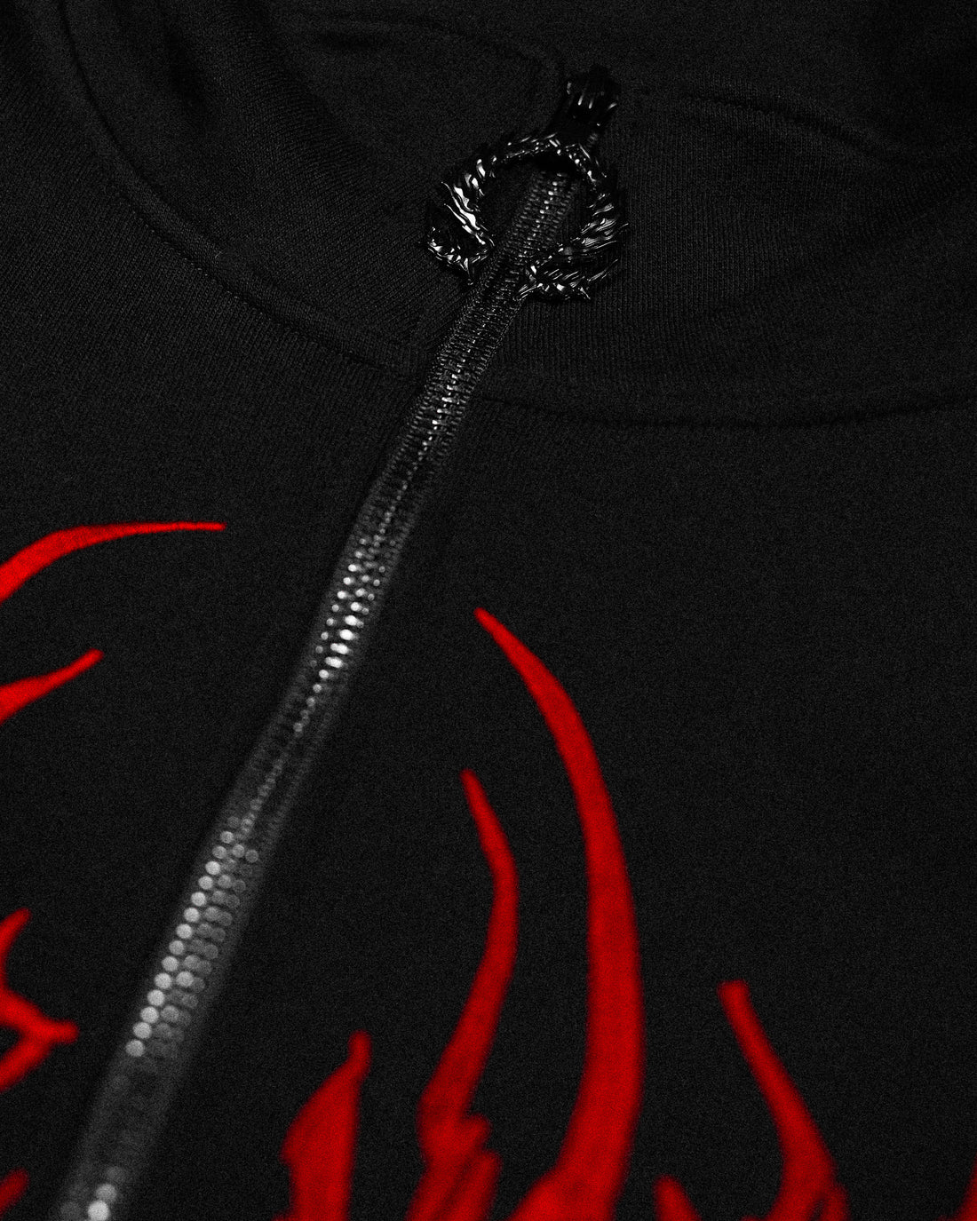 Obsidian Oversized Zip-up Jacket [NIGHTMARE]