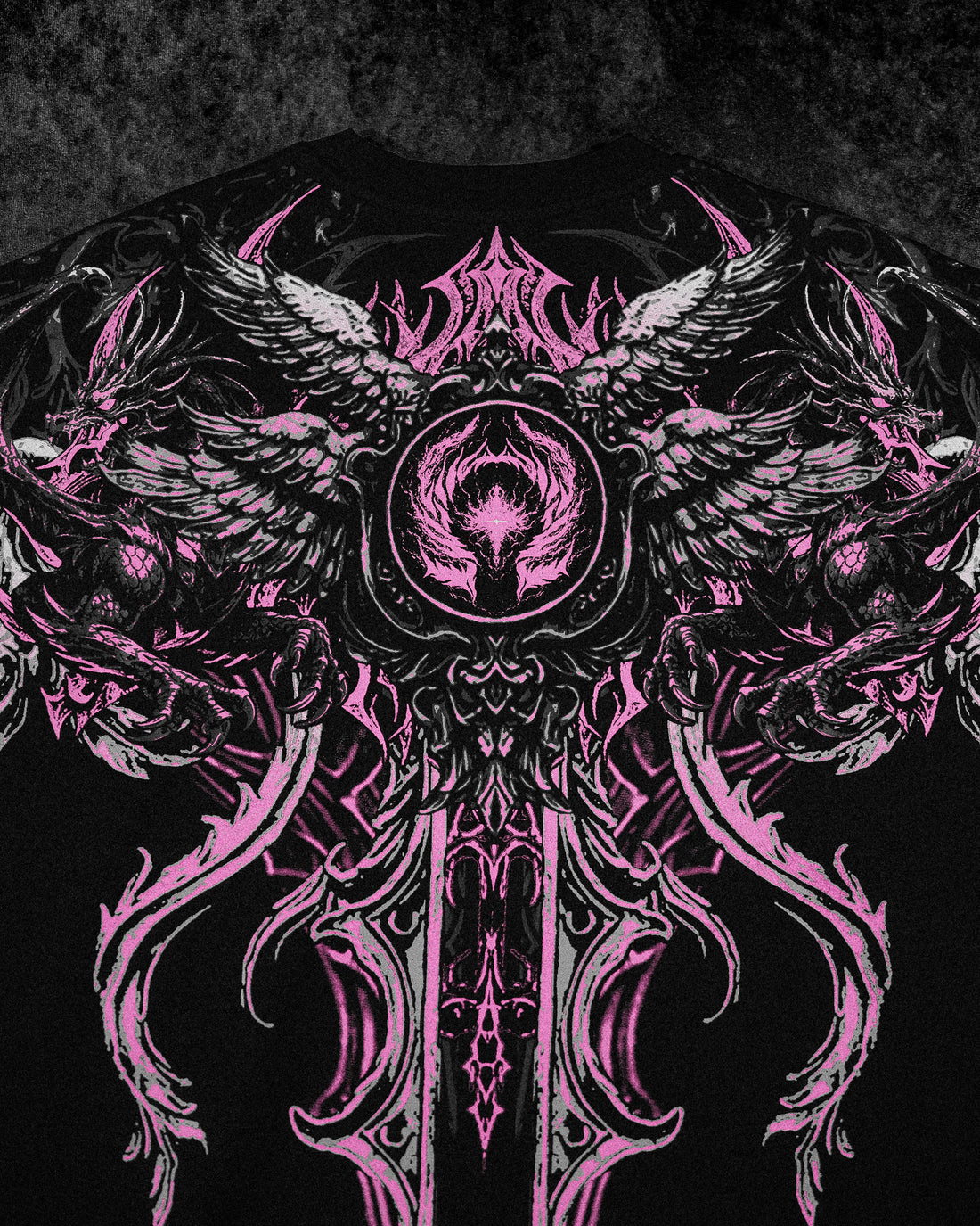 Seraphim Oversized T-SHIRT [BLOSSOM PINK]