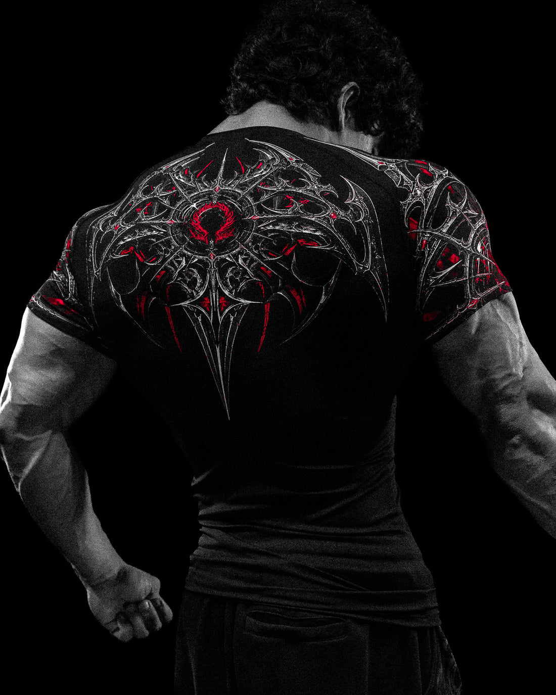 Void Tech™ BloodBorne shortsleeve Compression [HEAVENLY RED]
