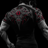 Void Tech™ BloodBorne shortsleeve Compression [HEAVENLY RED]