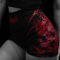 Womens Void Tech™ Soul Thorn Seamless Shorts [NIGHTMARE]